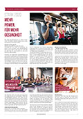 Fitness Aktuell, Innenseite 2