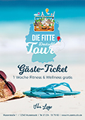 Gäste-Ticket, Vorderseite