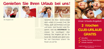 Gutschein, Rückseite