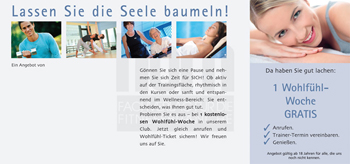 Gutschein, Vorderseite