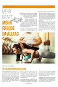 Fitness Aktuell, Innenseite 1