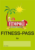 Fitness-Pass, Vorderseite