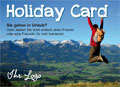 Holiday-Card Vorderseite