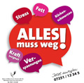 Flyer, Vorderseite