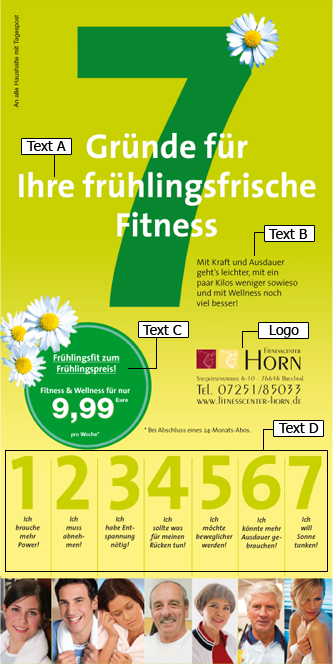 XXL Karte Vorderseite