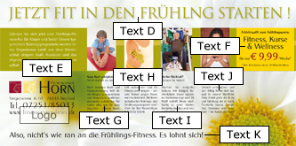 XXL Karte, RÃ¼ckseite