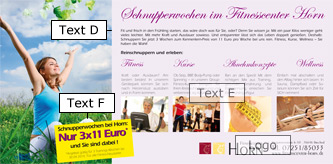 XXL-Karte, RÃ¼ckseite