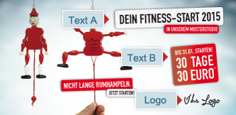 XXL-Karte Vorderseite