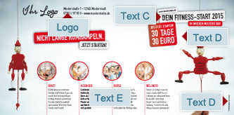 XXL-Karte RÃ¼ckseite