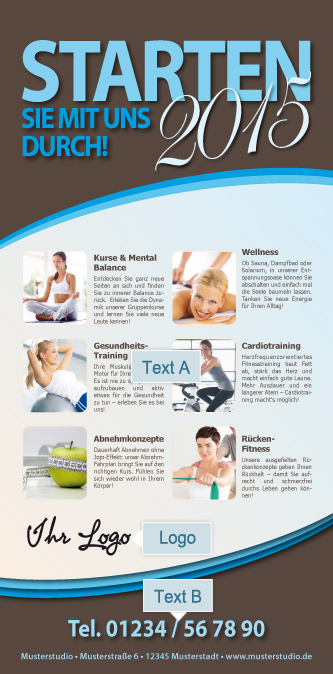 XXL-Karte RÃ¼ckseite