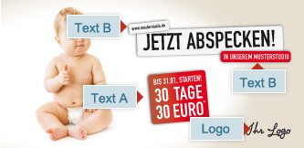 XXL-Karte Vorderseite