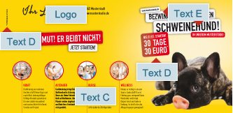 XXL-Karte RÃ¼ckseite