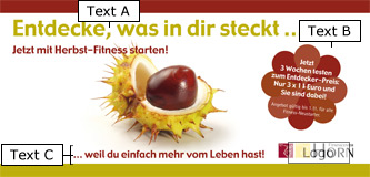 Gastkarte - Vorderseite