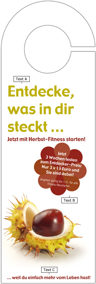 Door-Cards - Vorderseite