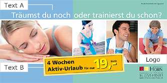 XXL-Karte Vorderseite