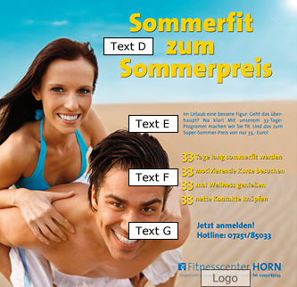 Mailing-Karte RÃ¼ckseite