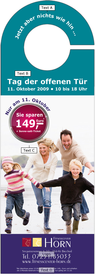 TÃ¼ranhÃ¤nger - Vorderseite