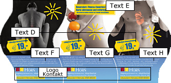 Preisschild-Karte, RÃ¼ckseite