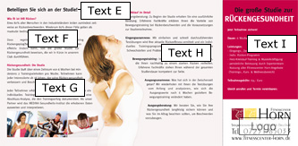 XXL Karte, RÃ¼ckseite