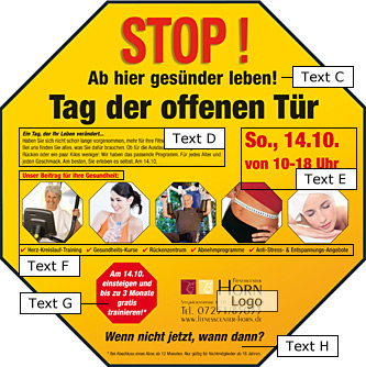 STOP Karte, RÃ¼ckseite
